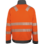 Warnschutz Bundjacke Neon EN 20471 3 orange anthrazit
