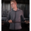 Fleecejacke Aquarius grau meliert