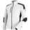 Fleecejacke weiß und anthrazit Cetus