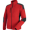 Fleecejacke Cetus rot/anthrazit