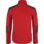 Fleecejacke Cetus rot/anthrazit