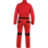 Arbeitsoverall Cetus rot/anthrazit