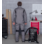 Bundjacke Cetus grau-anthrazit