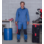 Bundjacke Cetus royalblau-schwarz