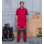 Arbeitsweste Cetus rot/anthrazit