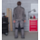 Fleecejacke Cetus grau/anthrazit