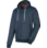 Sweatjacke Denim Blau