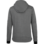 Fleecejacke Aquarius grau meliert