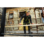 Fleecejacke Performance anthrazit/gelb