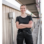 T-Shirt Job+ Damen anthrazit