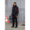 Hardshelljacke Performance schwarz/rot