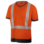 Warnschutz T-Shirt FLUO orange anthrazit