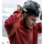 Sweatjacke Fusion rot