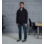 Sweatjacke Job+ Full Zip dunkelblau