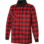 Overshirt Urban schwarz rot