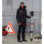 Parka Performance schwarz/rot