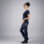 Bundhose Star CP Damen dunkelblau grau