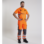Warnschutz Arbeitslatzhose FLUO EN 20471 orange anthrazit