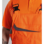 Warnschutz Arbeitslatzhose FLUO EN 20471 orange anthrazit