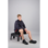 Arbeitsshorts Performance schwarz/rot