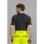 T-Shirt Performance anthrazit/gelb