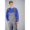 Sweatshirt Job+ royalblau