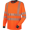 Warnschutz Langarmshirt Neon EN 20471 3 orange