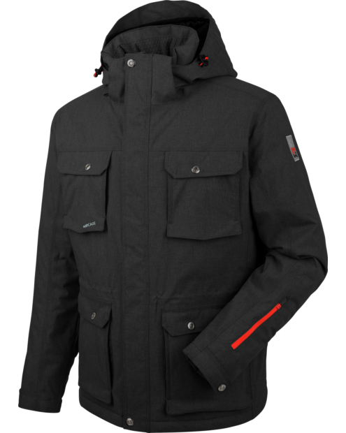 Parka Nature teerschwarz