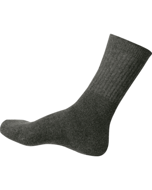 graue Baumwollsocken