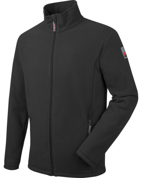 Winterfleece schwarz für die Arbeit