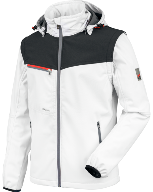 Softshelljacke Stretch X weiß