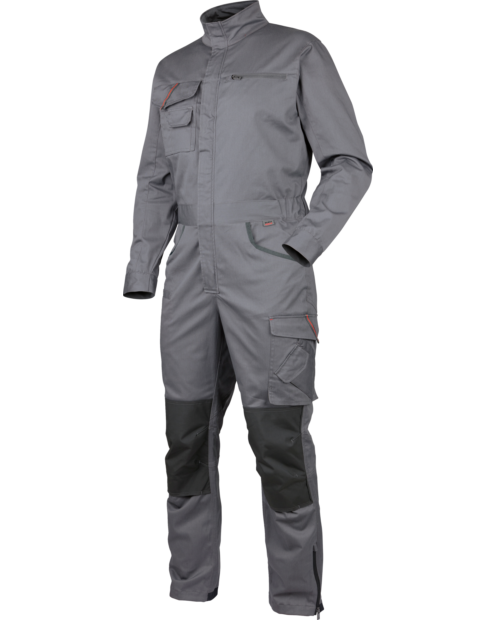 Arbeitsoverall Stretch X grau