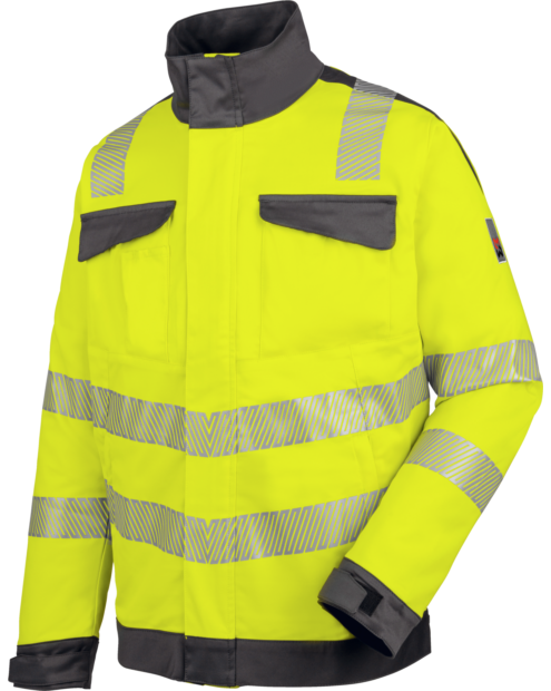 Warnschutz Bundjacke Neon EN 20471 3 gelb anthrazit