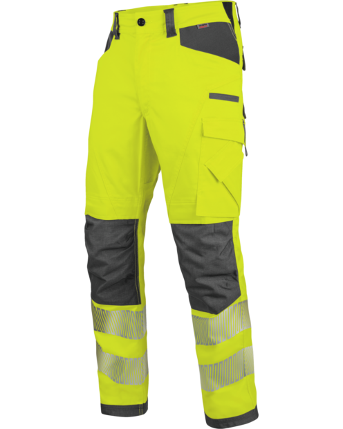 Warnschutz Bundhose Neon EN 20471 2 gelb anthrazit