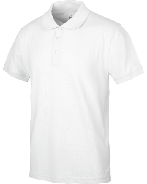Poloshirt Job+ weiß