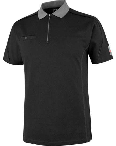 Poloshirt Stretch X schwarz