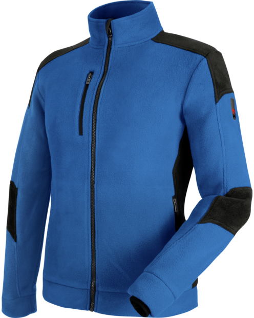 Praktische Fleecejacke, funktionelle Fleecejacke, komfortable Fleecejacke, Fleecejacke OEKO-TEX® 100, Fleecejacke royalblau, wärmende Fleecejacke