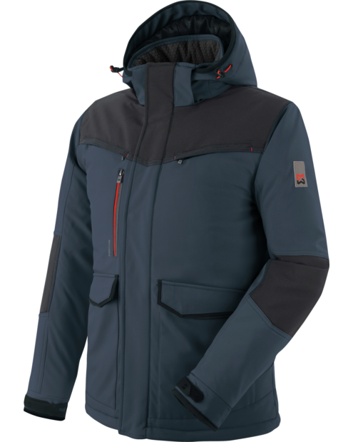 Softshelljacke Winter Stretch X blau