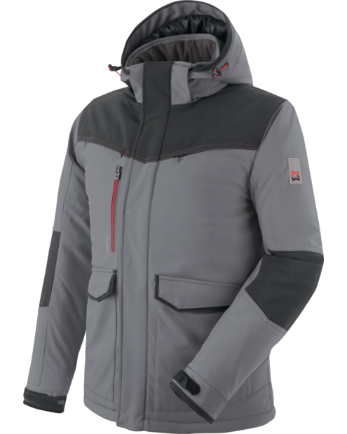 Softshelljacke Winter Stretch X grau