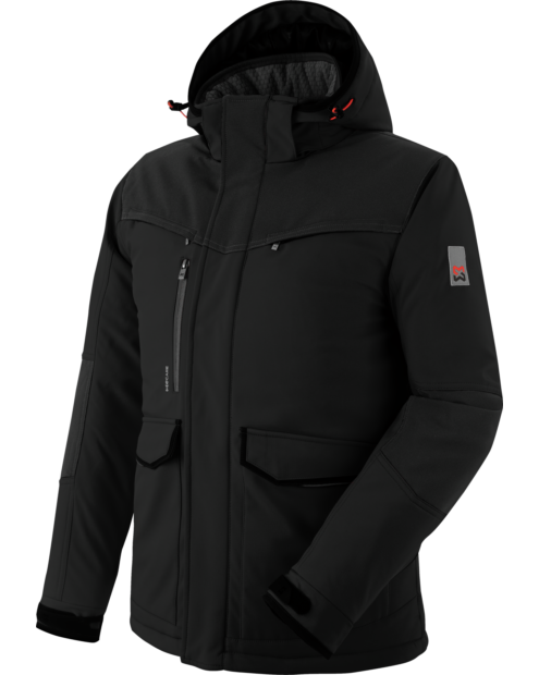 Softshelljacke Winter Stretch X schwarz