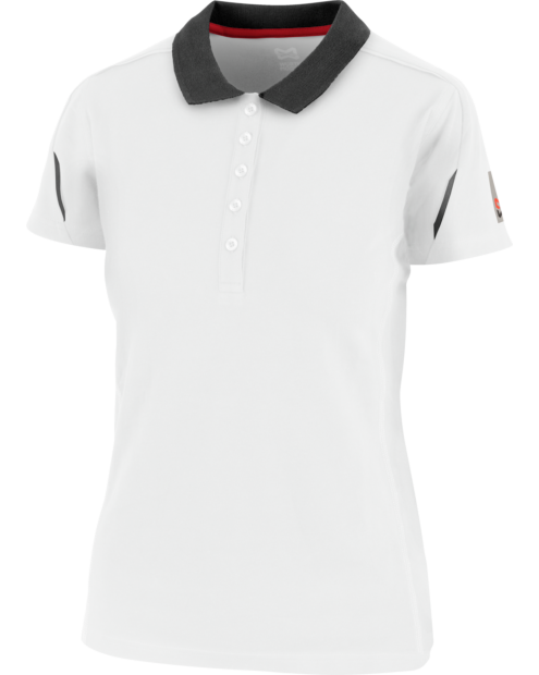 Damen Poloshirt Stretch X weiß