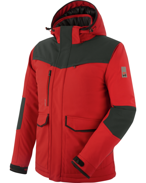 Softshelljacke Winter Stretch X rot
