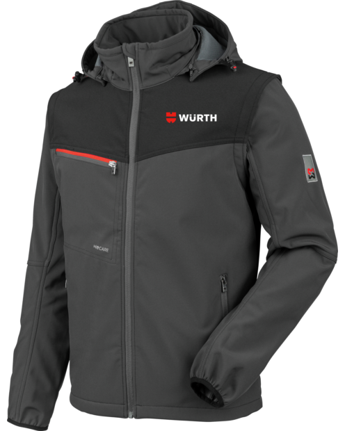 Würth Fanshop Softshelljacke Stretch X anthrazit