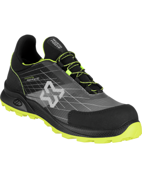 Sicherheitsschuhe S3 Triton schwarz/lime