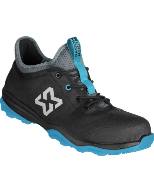 Recycelter Sicherheitsschuhe, sportlicher Sneaker-Optik, nachhaltigem Obermaterial