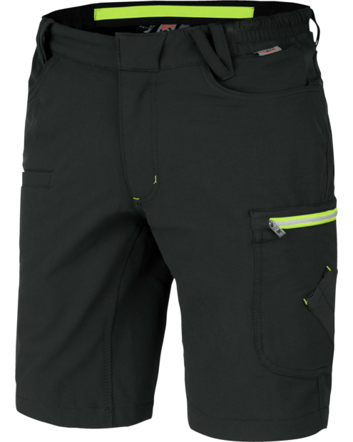 Funktionelle Arbeitsshorts, Bermuda mit vielen praktische Details, kurze Hose mit vielen Taschen, Shorts in coolem Outdoor-Design