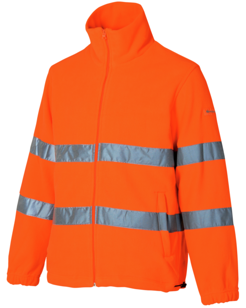 Warnschutz Fleecejacke EN 20471 orange