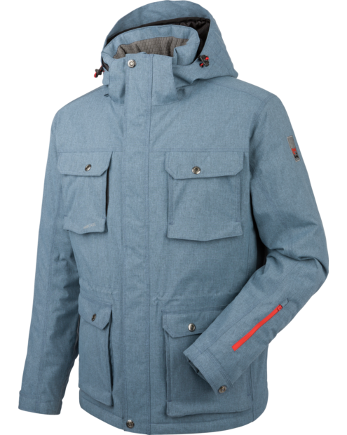Warme Funktionsjacke, wind- und wasserabweisendes Material, praktische Details und Taschen, bester Tragekomfort