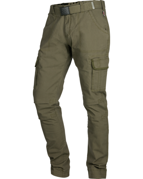 Weiche & elastische Arbeitshose, Farbe oliv, mit praktischen Taschen, für Freizeit geeignet, mit Kordelzug an der Taille, modernes Outdoor Design, für Handwerker