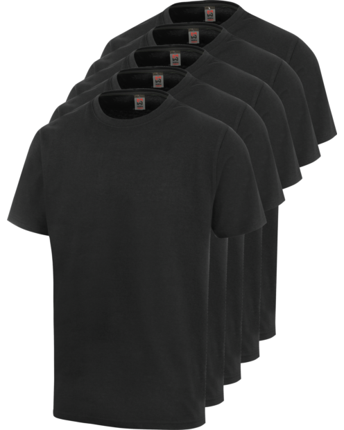Arbeits T-Shirt 5er Pack anthrazit